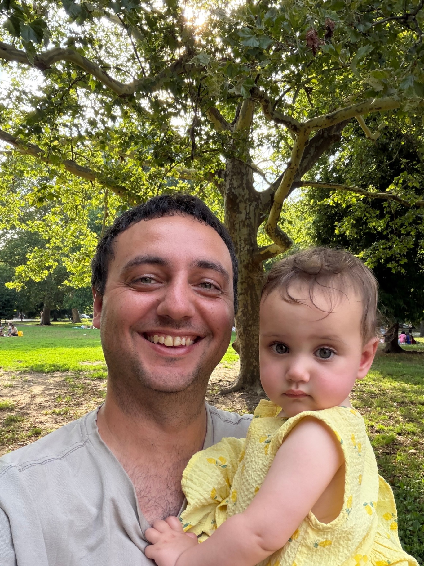 With my daughter Eliza